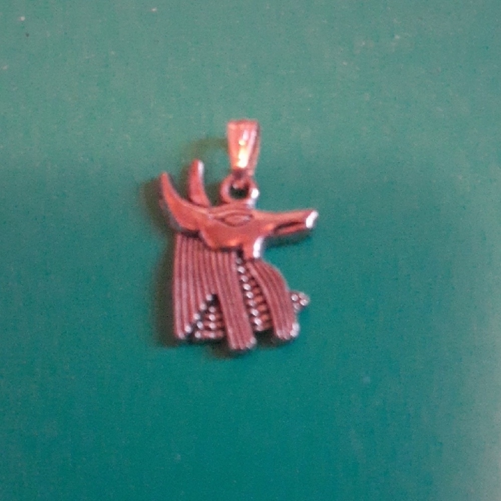 Silver Anubis Pendant